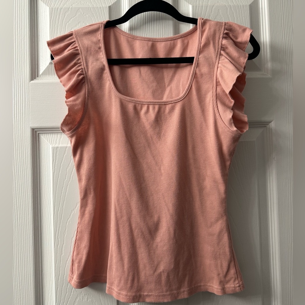 SHEIN pink blouse size Large